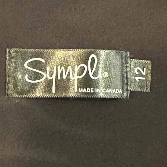 NWT Sympli Românce Mini Skirt.  Black, Size 12 - Picture 3 of 5